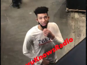 Danny Green had a message for a heckler.