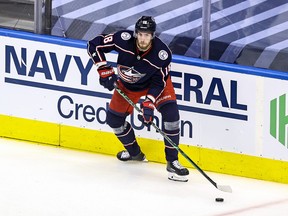 Pierre-Luc Dubois was selected third overall by the Columbus Blue Jackets in the 2016 NHL Entry Draft.
