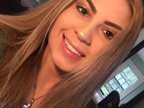 Juliana Pannunzio, 20, of Windsor, pictured, was shot to death along with Christina Cross, 18, of Toronto, at a Fort Erie party house in 2021.