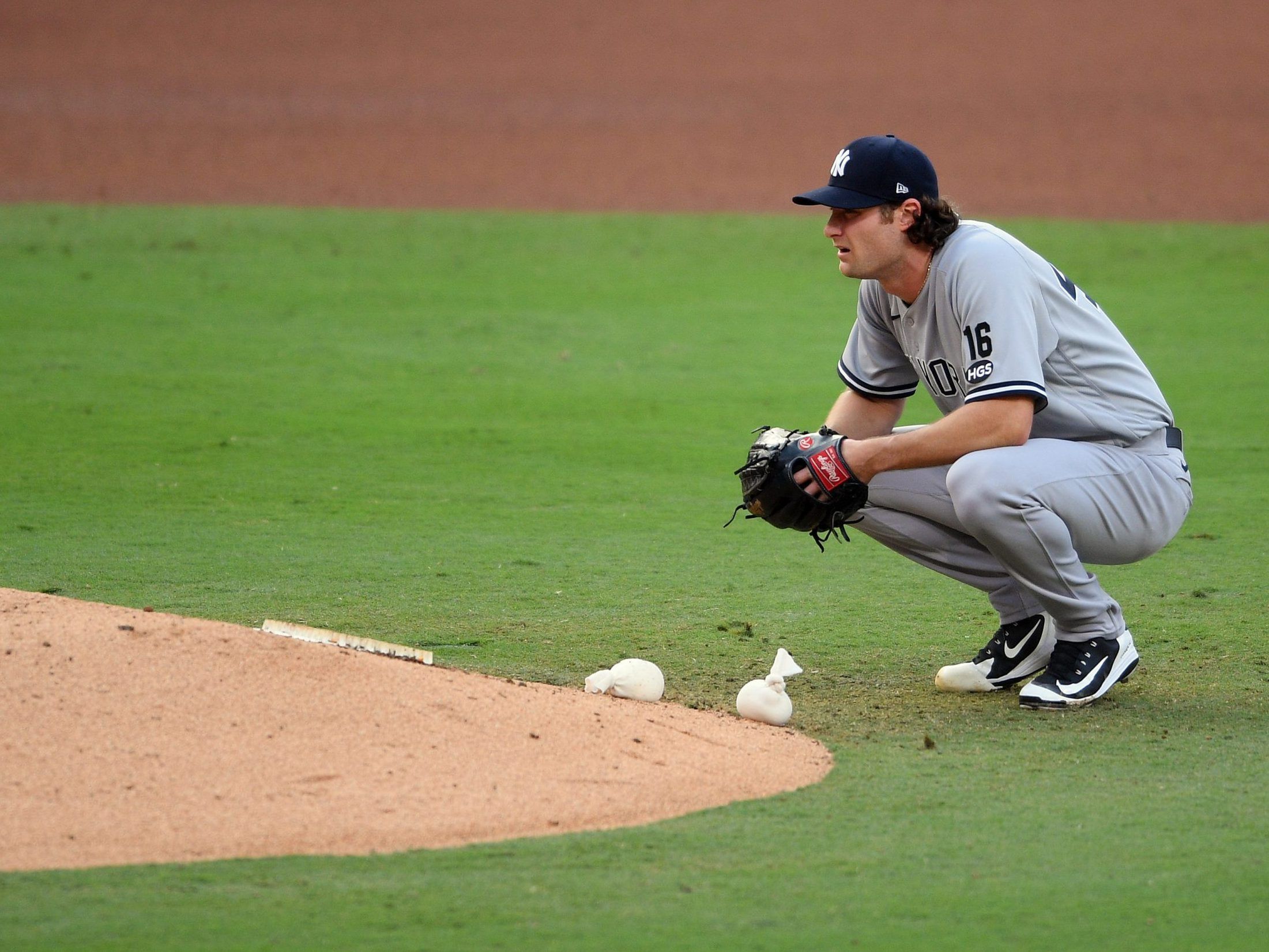 Gerrit Cole takes the mound at Yankee Stadium