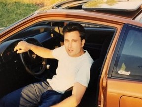 The late Anthony Pedatella sitting in his beloved Honda CR-X SI, which he sold shortly before passing away from liver cancer.
