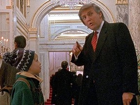 trump home alone