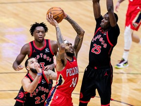 New Orleans Pelicans star Brandon Ingram had his way with the Toronto Raptors in New Orleans.