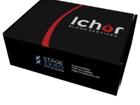 Ichor Blood Services COVID-19 test.