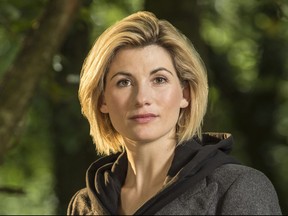 Jodie Whittaker as The Doctor in Doctor Who.