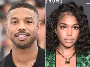 Michael B. Jordan and Lori Harvey.