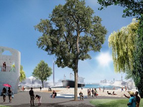 Claude Cormier + Associés has been awarded the contract to design and construct the Leslie Slip Lookout Park in Toronto’s Port Lands.