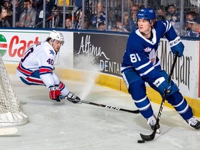 The AHL could have a a four-team Canadian Division this season, which would include the Toronto Marlies (Leafs), Belleville (Ottawa), Laval (Montreal) and the Winnipeg-based Manitoba Moose (Jets).