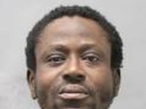 Marumba Mbolaboso, 41, of no fixed address, is charged with assault in connection with an incident that unfolded at Yonge and Dundas Sts. on Tuesday, Jan. 12, 2020.