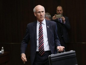 Former Privy Council Clerk Michael Wernick is seen on Parliament Hill in Ottawa, March 6, 2019.