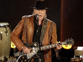 Canadian singer/songwriter Neil Young had some things to say about recent events in the United States.