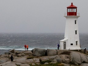 Plans are in place to build a large viewing platform for the rugged point of land upon which sits the Peggys Cove lighthouse.
