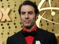 Sacha Baron Cohen arrives for the Primetime Emmy Awards September 22, 2019 in Los Angeles.