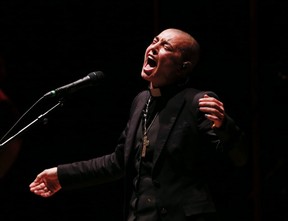 Sinead O'Connor at Massey Hall in Toronto, Ont., on Friday, Oct. 24, 2014.