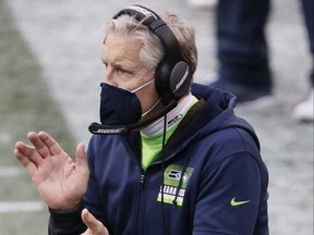 Seattle Seahawks head coach Pete Carroll.