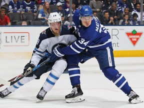 The good news is that we’ll get 10 games of Winnipeg’s Patrik Laine versus Toronto’s Auston Matthews in this season’s all-Canadian North Division.  Getty Images