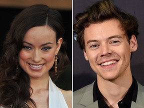 Olivia Wilde and Harry Styles.