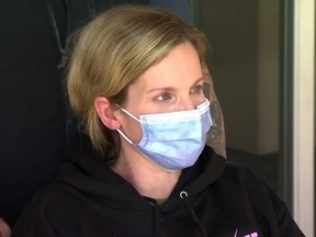 Pregnant California woman Dallas Selling is released from hospital in Fresno.