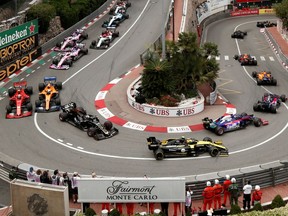 Formula One F1 - Monaco Grand Prix - Circuit de Monaco, Monte Carlo, Monaco - May 26, 2019   General view during the race
