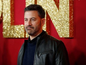 Television host Jimmy Kimmel poses at a premiere for the movie Dumplin' in Los Angeles, California, U.S., December 6, 2018.