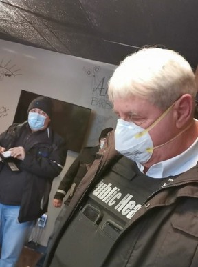 Health officials and bylaw officers have shut down single mom Alicia Hirter's shop, Chrome Artistic Barbering, in St. Catharines.