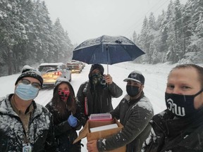 When a team of Oregon health-care workers stuck in traffic during a snowstorm was running out of time to administer leftover doses of the Moderna vaccine, one local public health official had an idea: Vaccinate strangers in the middle of the highway.