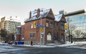 A respite shelter at 21 Park Rd. in downtown Toronto, Ont. on Thursday, Jan. 28, 2021.