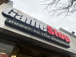 A GameStop store is seen in New York, U.S., January 27, 2021.