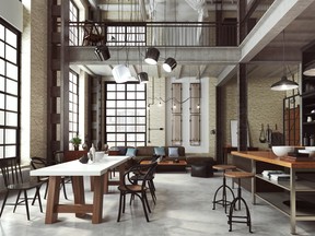 A recent report by HomeHow.co.uk  suggests the industrial look in decor is on its way out but Colin and Justin are not so sure about that. SUPPLIED