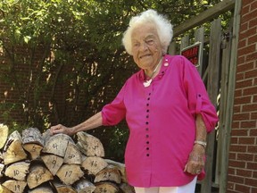 Former Mississauga mayor Hazel McCallion is pictured at her home on July 26, 2020.