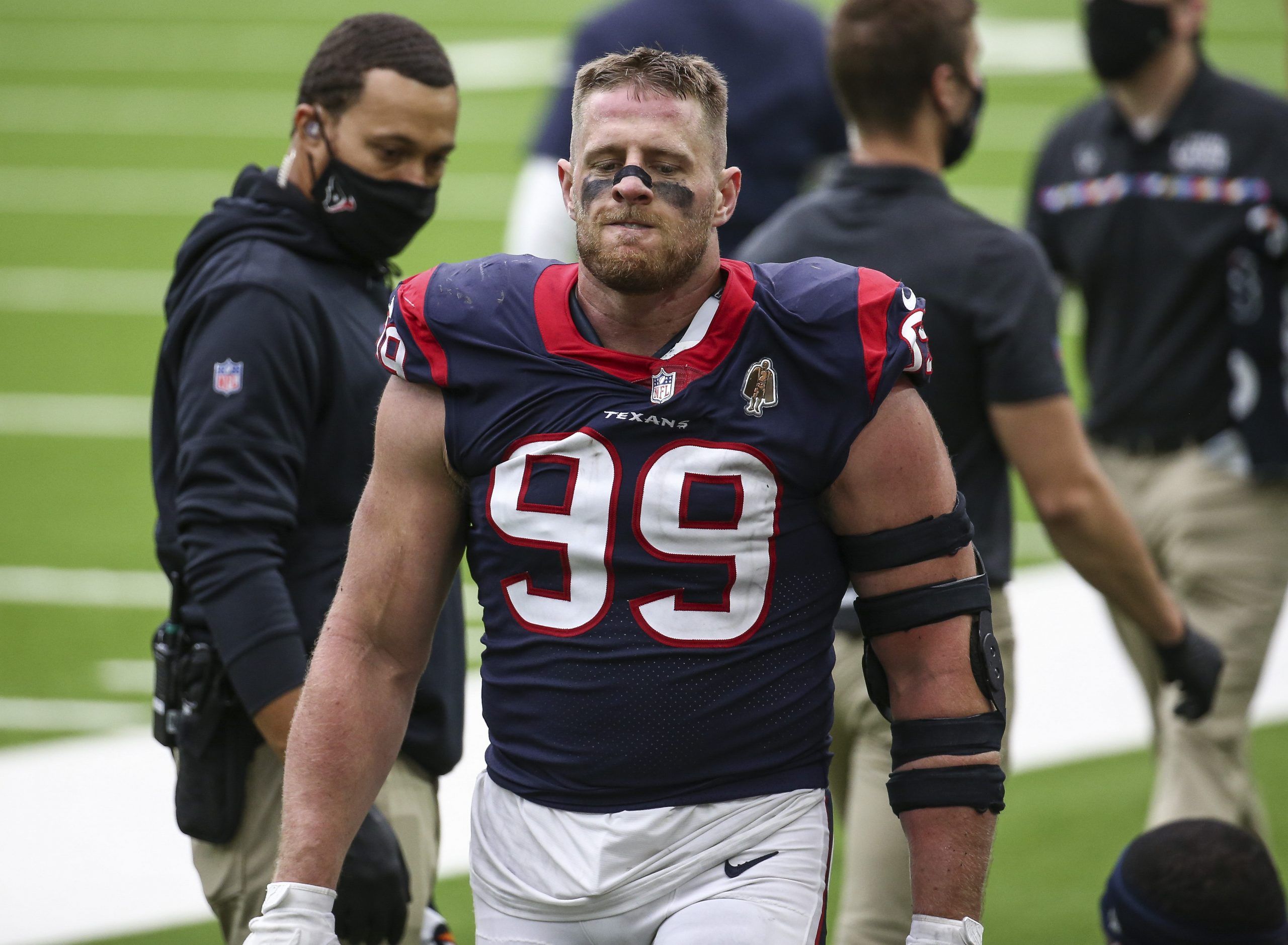 Texans' JJ Watt hopes to return for playoffs after pec injury - Sports  Illustrated