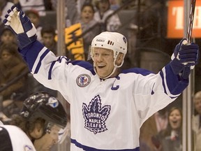 Mats Sundin, former Maple Leafs captain and franchise scoring leader, celebrates his 50th birthday on Saturday.