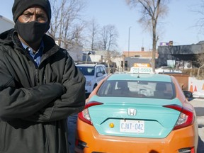 Abshir Mohamed, 56, had his taxicab licence plate revoked by city licensing officials.