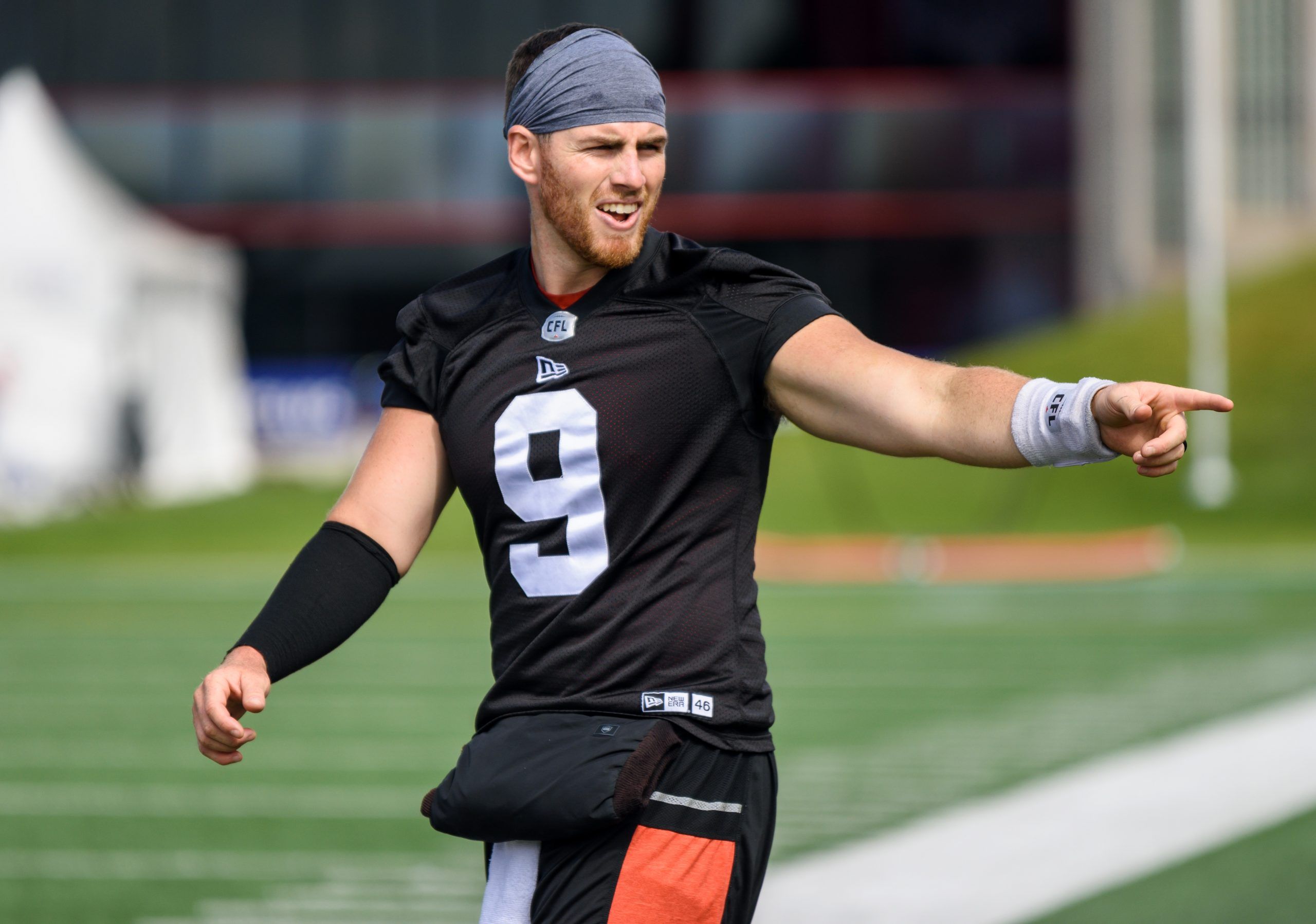 Nick Arbuckle back with Redblacks, with lots of support from wife