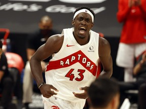 Finally out of the Tampa hotel and into his own house, Pascal Siakam is happier, more relaxed  and playing better. The Raps play host to Minnesota tomorrow.