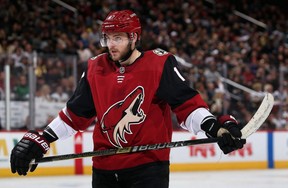 Montreal traded Galchenyuk to the Arizona Coyotes for Max Domi. He played just one season for the Desert Dogs. GETTY IMAGES