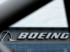 In this file photo, Boeing regional headquarters is seen on April 29, 2020, in Arlington, Virginia.
