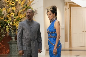 Eddie Murphy and Shari Headley star in Coming 2 America.