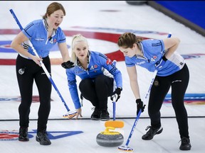 ON THE ROCKS: 'Curling Rock Stars' from Quebec turning heads at Scotties