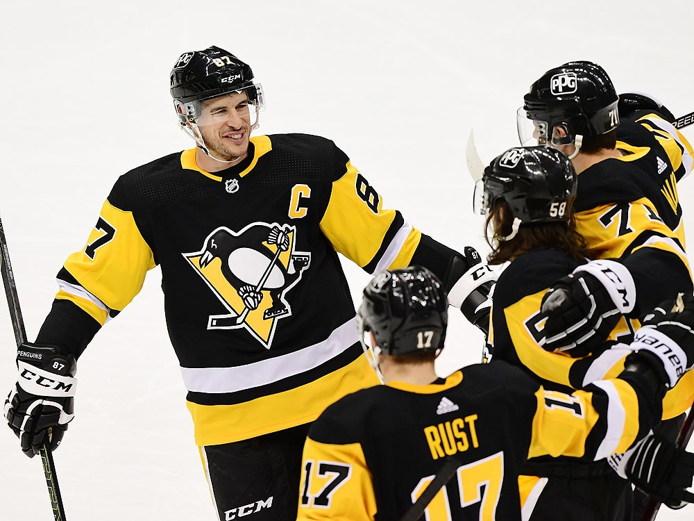 Crosby plays 1,000th game as Penguins top Islanders 3-2