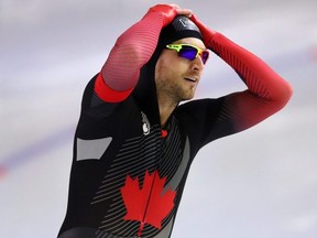 Quebec City’s Laurent Dubreuil joined Jeremy Wotherspoon as the only other male Canadian long track speedskaters to win a 500-metre world championship. Getty Images