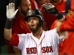 Dustin Pedroia of the Boston Red Sox has announced his retirement from baseball, Monday, Feb. 1, 2021.
