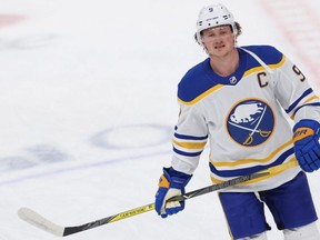 You have to wonder how much longer talented forward Jack Eichel will want to stay on a perennial loser like the Buffalo Sabres. USA TODAY