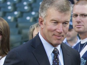 Seattle Mariners COO Kevin Mather is pictured before a game between Seattle Mariners and Oakland Athletics at Safeco Field on May 8, 2015 in Seattle, Washington.