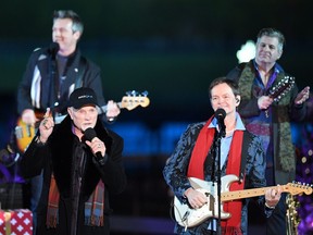 The Beach Boys perform during the 95th annual National Christmas Tree Lighting ceremony at the Ellipse in President's Park near the White House in Washington, D.C. on Nov. 30, 2017.