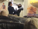 A passenger allegedly headbutted a flight attendant.
