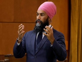 Canada's New Democratic Party leader Jagmeet Singh.