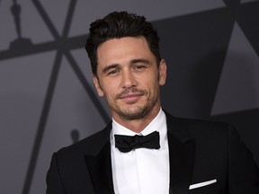In this file photo taken on November 11, 2017 actor James Franco attends the 2017 Governors Awards, in Hollywood.
