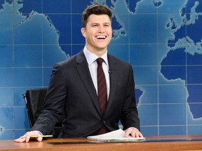 Weekend Update co-anchor Colin Jost co-stars in this week's animated film, Tom and Jerry.