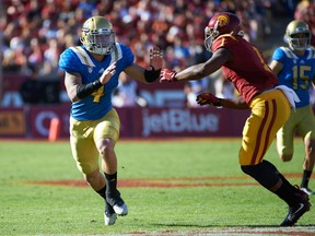 Before he went to UCLA, Cameron Judge saw himself as a running back until his high-school coach, former Green Bay Packers great Clay Matthews Jr. converted him to linebacker.